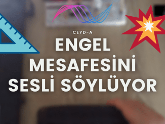 Engel Mesafesini Sesli Söylüyor
